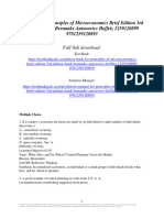 Test Bank For Principles of Microeconomics Brief Edition 3Rd Edition Frank Bernanke Antonovics Heffetz 1259120899 9781259120893 Full Chapter PDF