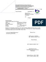 Format Surat Cuti Alasan Penting