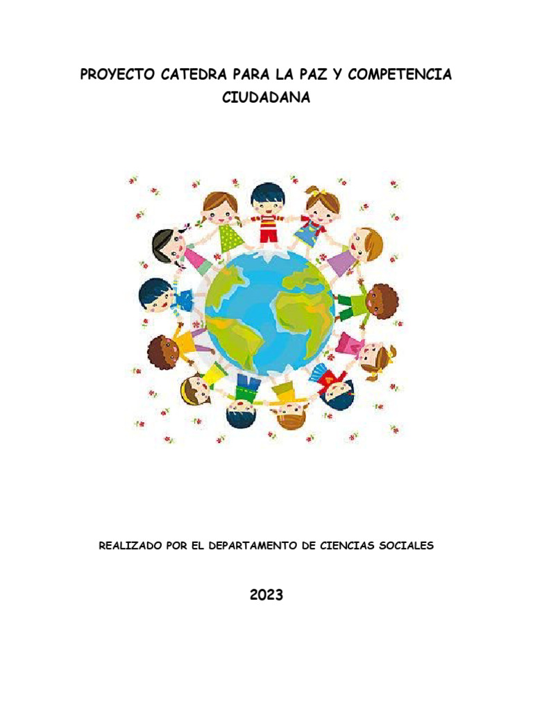Cultura de Paz en la Escuela | PDF | Amor | Democracia