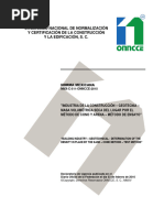 Norma SCT M MMP 1-01-03 | PDF | Muestreo (Estadísticas) | Residuos
