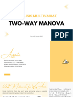 Two-Way MANOVA - Adawia, Myra, Aurelio, Rifqi