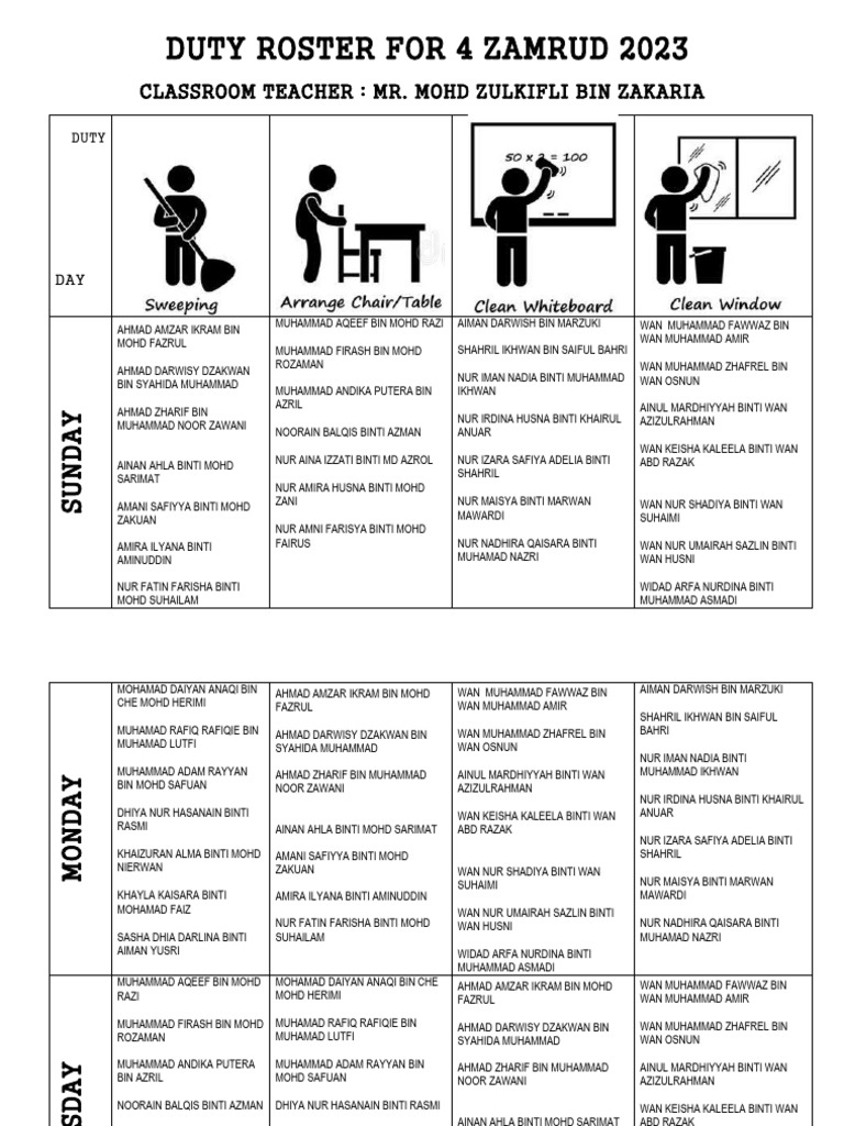 Jadual bertugas small pdf
