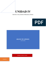 UNIDAD IV Abuso de Armas