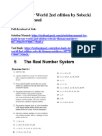 Math in Our World 2Nd Edition by Sobecki Solution Manual Full Chapter PDF