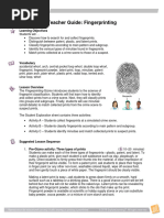 Student Exploration: Fingerprinting: Gizmo Warm-Up | PDF | Fingerprint ...