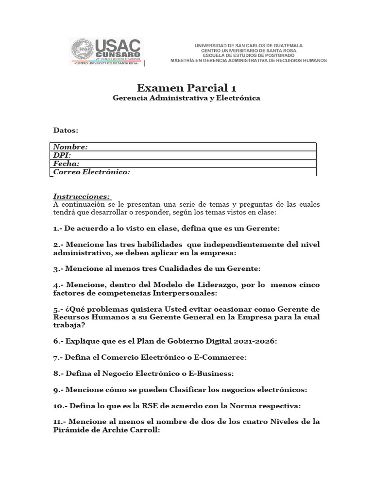Gerencia y administracion electronica pdf