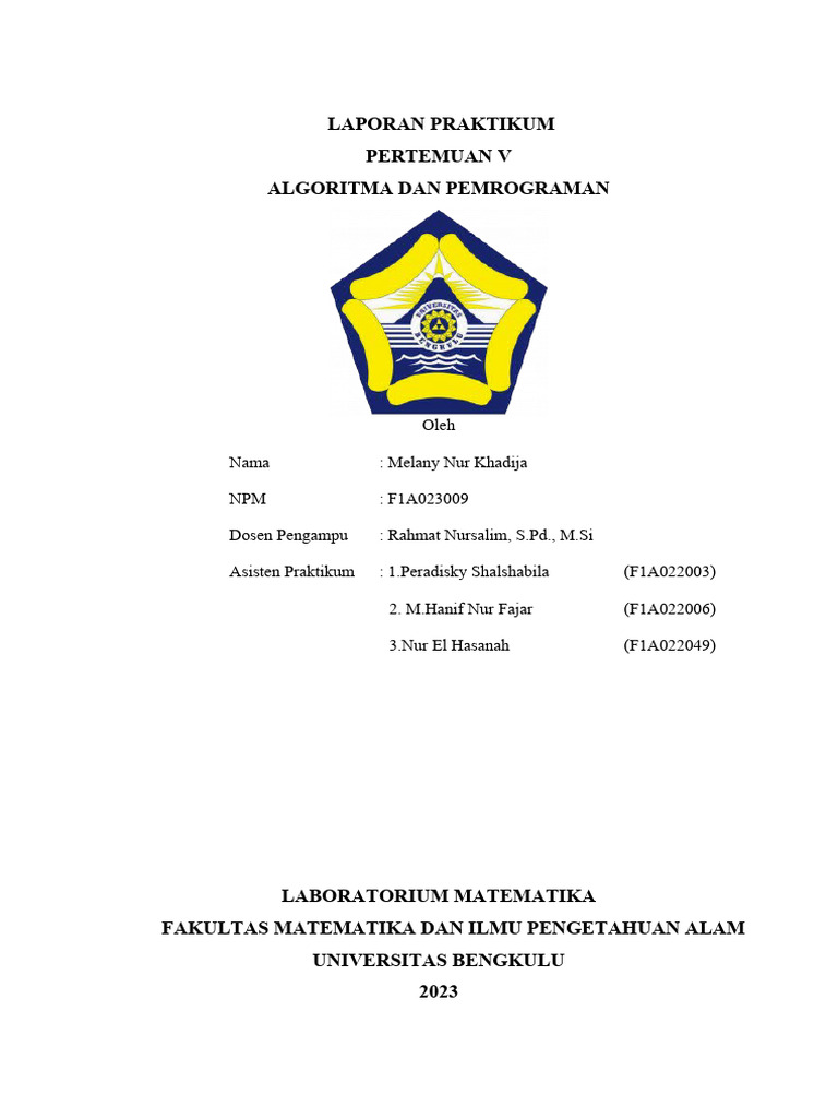 Laporan Praktikum Tipe Data Java | PDF