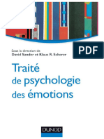 Traité de Psychologie Des Émotions