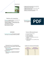 Lecture 2. Supply and Demand