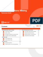 Communications Mining Taxonomy Guide