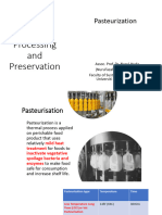 Lecture 8 Pasteurization