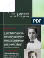 AP 16 President of The Philippines Cris Emmanuel M.maxi G6 Psalms