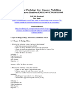 Test Bank For Psychology Core Concepts 7Th Edition Zimbardo Johnson Hamilton 0205183468 9780205183463 Full Chapter PDF