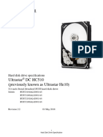 Product Manual Ultrastar DC hc510 Sas Oem Spec