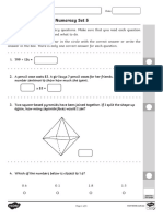 NAPLAN Style Numeracy Example Tests - Set 5 Year 5 Numeracy Sample Exam Questions