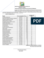 Edital 099-2023 Resultado Final - Processo Seletivo Simplificado Analista Administrativo