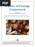 A Rites of Passage Framework - 1st Edition