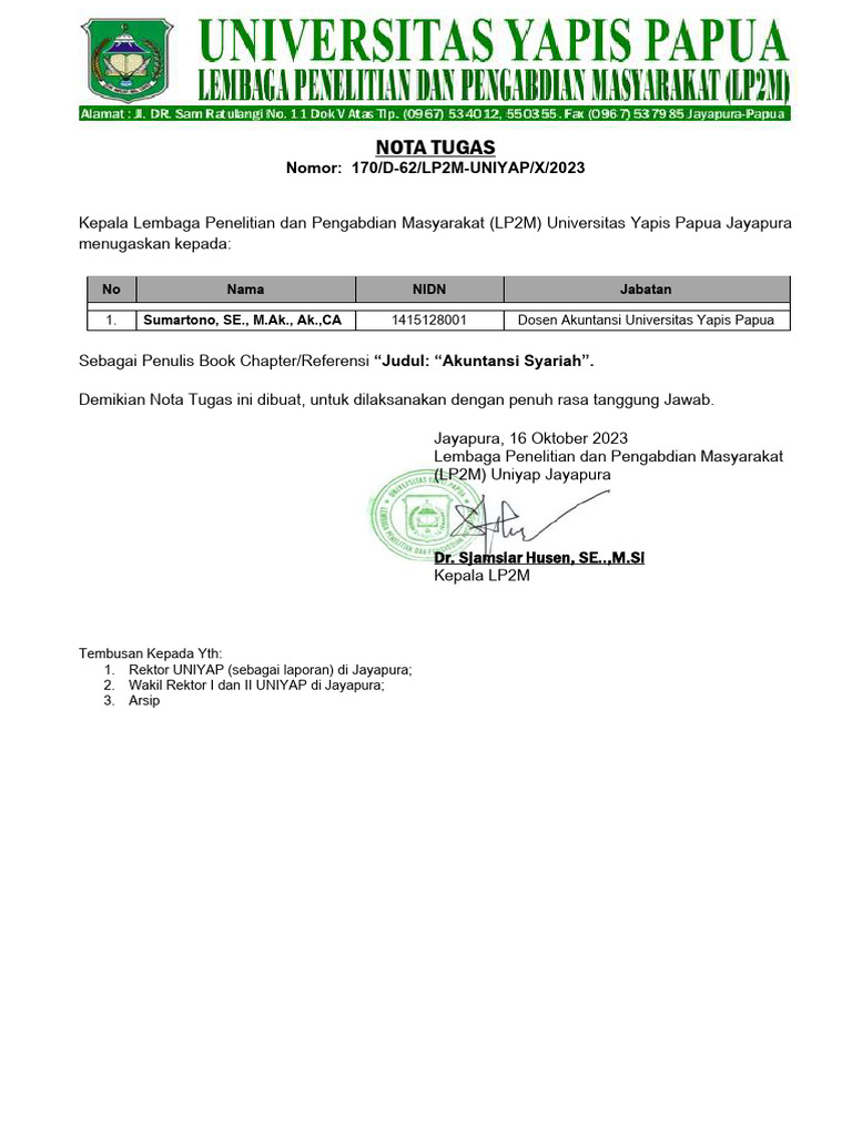 Penugasan Penulis Buku Akuntansi Syariah | PDF | Kajian Bahasa Asing ...