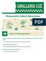 Food & Restaurant FAQs Doc in Green Cream Yellow Bold Nostalgia Style - 20240322 - 020740 - 0000