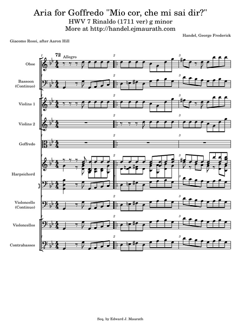 Goffredo's Aria 
