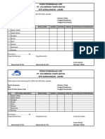 Form Penerimaan Apd