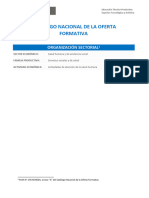 Catalogo Nacional de La Oferta Formativa Farmacia Tecnica