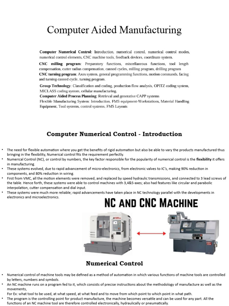 Understanding Numerical Control Systems | PDF | Business | Technology ...