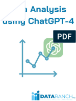 Data Analysis Using ChatGPT4