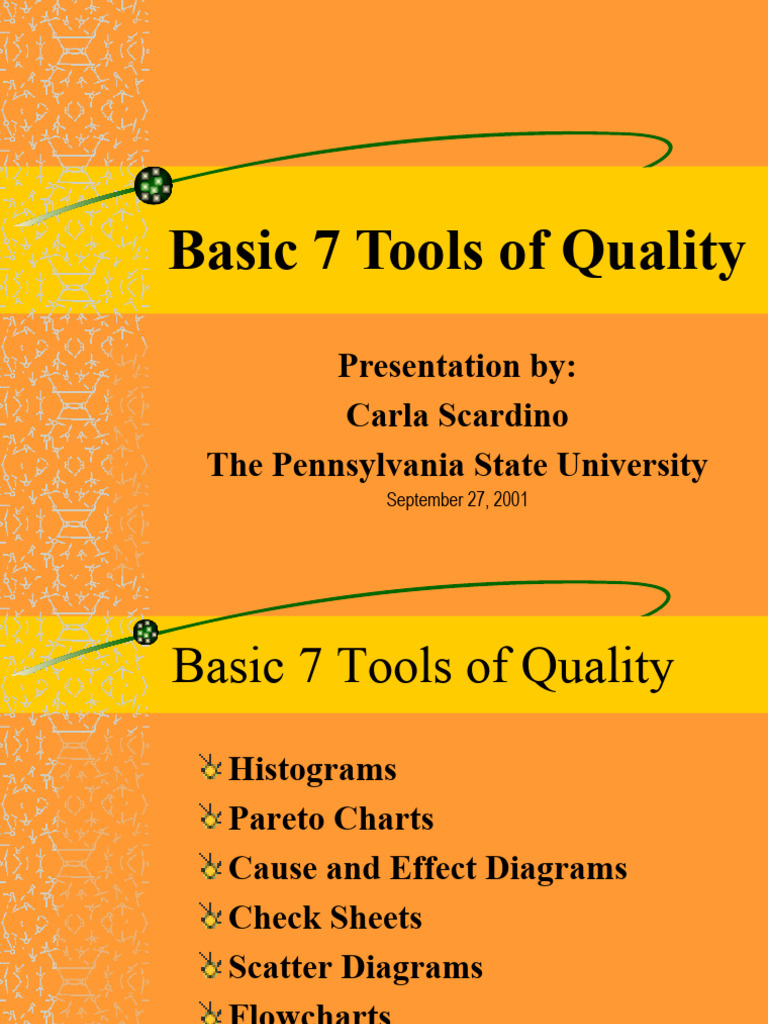 Overview of Quality Tools | PDF | Histogram | Scatter Plot