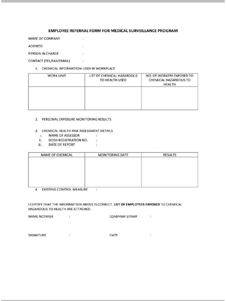 Employee Referral Form | PDF