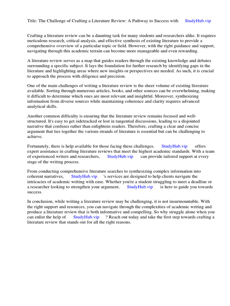 Example of Literature Review Map | PDF