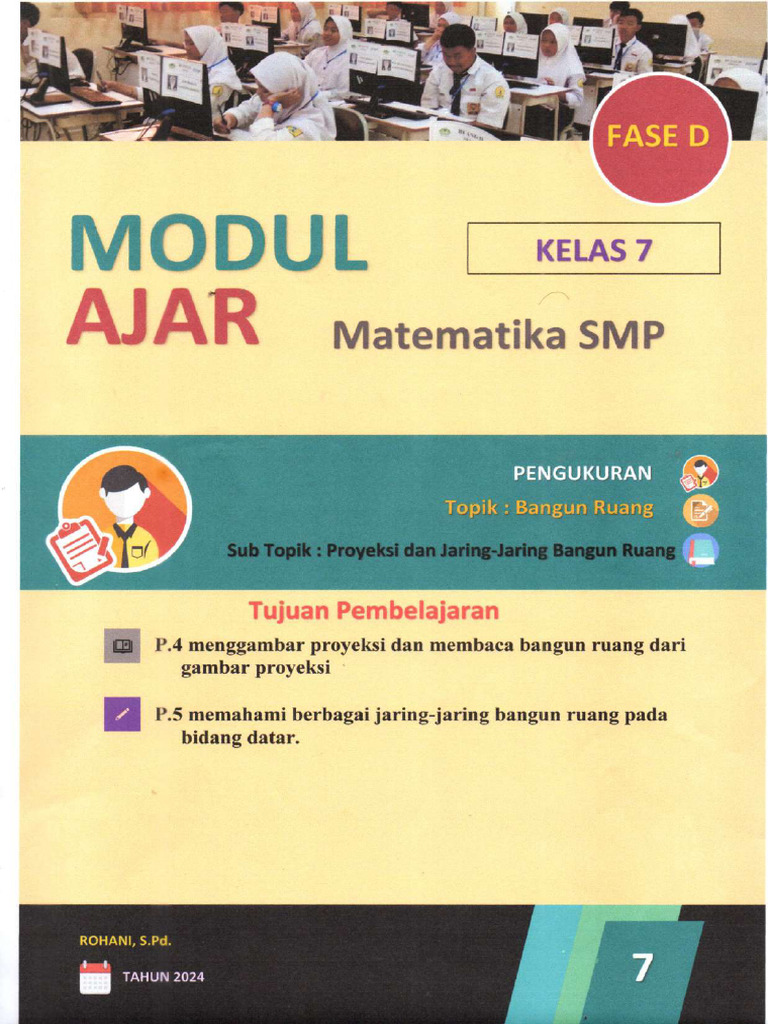 Modul Ajar Matematika | PDF