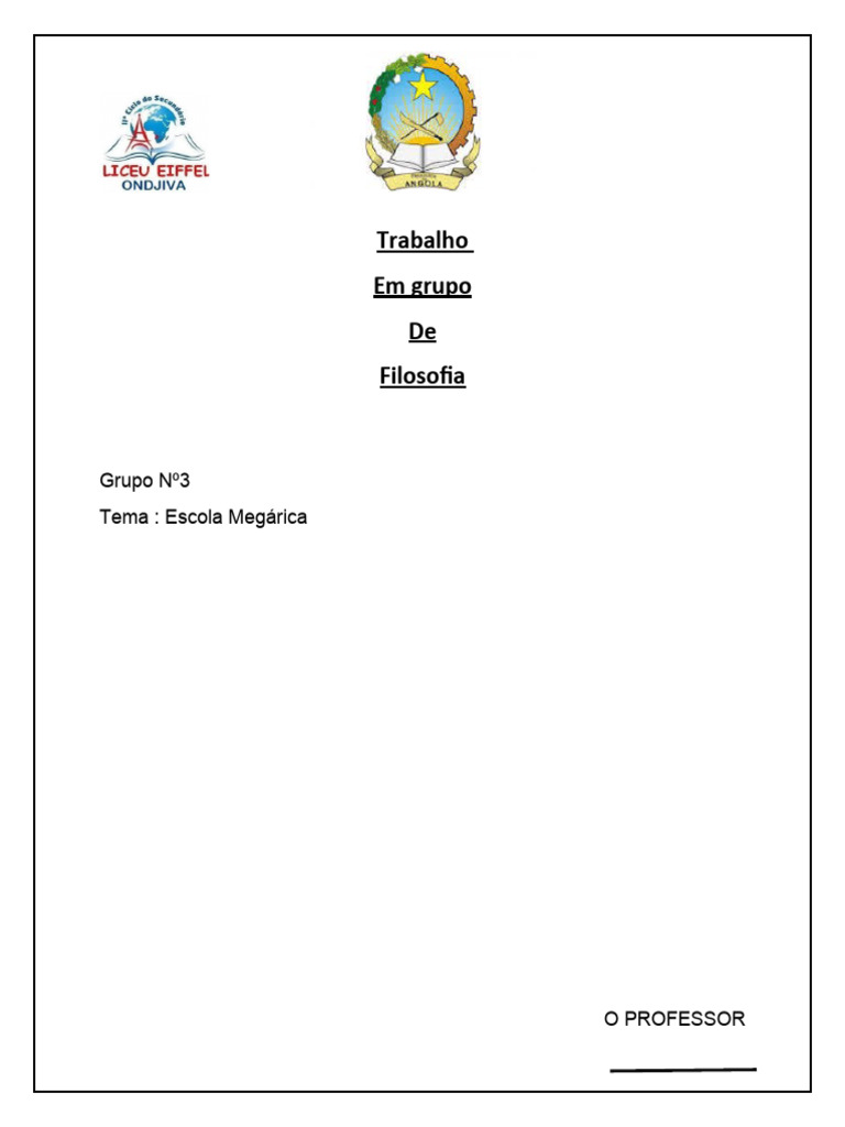 Trabalho de Filos | PDF