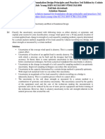 Solution Manual For Foundation Design Principles and Practices 3Rd Edition by Coduto Kitch Yeung Isbn 0133411893 9780133411898 Full Chapter PDF