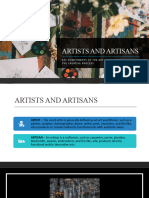 Artists and Artisans