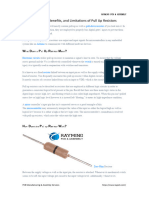 Functions, Benefits, and Limitations of Pull Up Resistors