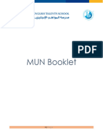 NEW AND UPDATED MUN Booklet