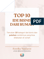 Top 10 Ide Bisnis Rumahan