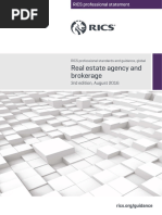 August 2016 Real Estate Agency and Brokerage 3rd Edition