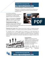 Las Mejores Estrategias de Marketing Online