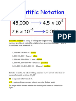 Scientific Notation