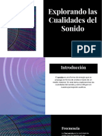 Explorando Las Cualidades Del Sonido