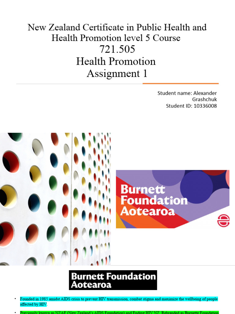 Public Health Course: HIV Focus | PDF | Hiv/Aids | Psychological Trauma