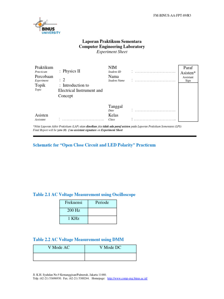 LPS Fisika 2 Percobaan 02 Genap 2324 | PDF | Materials Science ...