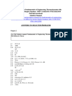 Solution Manual For Fundamentals of Engineering Thermodynamics 8Th Edition by Moran Shapiro Boettner Isbn 1118412931 9781118412930 Full Chapter PDF