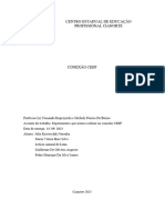 combustão do acetileno e introduzindo após com o experimento químico gênio da guarafa