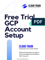 Cloud Train Free Trial GCP Account Setup
