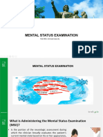 Mental Status Examination