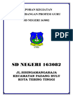 Contoh Laporan PKB SD