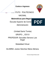 Juarez - Sanchez - Maria - Adriana - Act3 - Problemas - 2grado - Matemáticas para Negocios